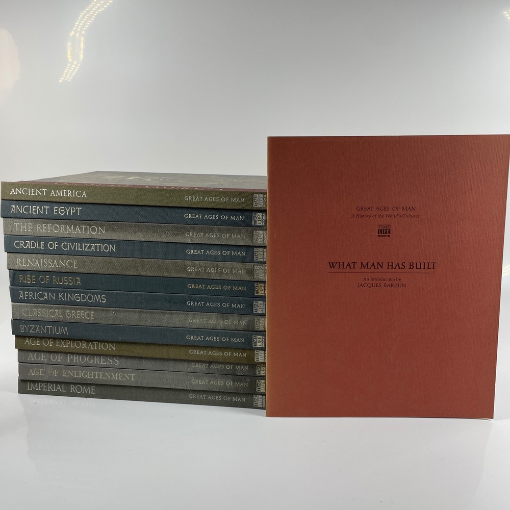 Great Ages of Man Time Life Books 13 Volume Set History World Cultures Hardcover